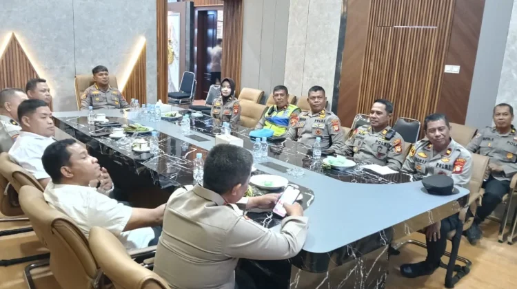 Polresta Gowa Ikuti Evaluasi dan Peluncuran Program Quick Wins Polri