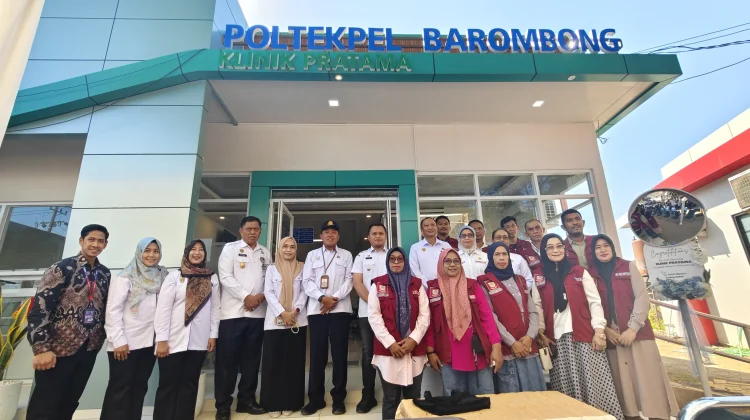 Poltekpel Barombong Resmikan Klinik Pratama untuk Masyarakat
