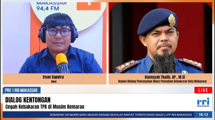Damkar Makassar Siagakan Posko 24 Jam Cegah Kebakaran TPA