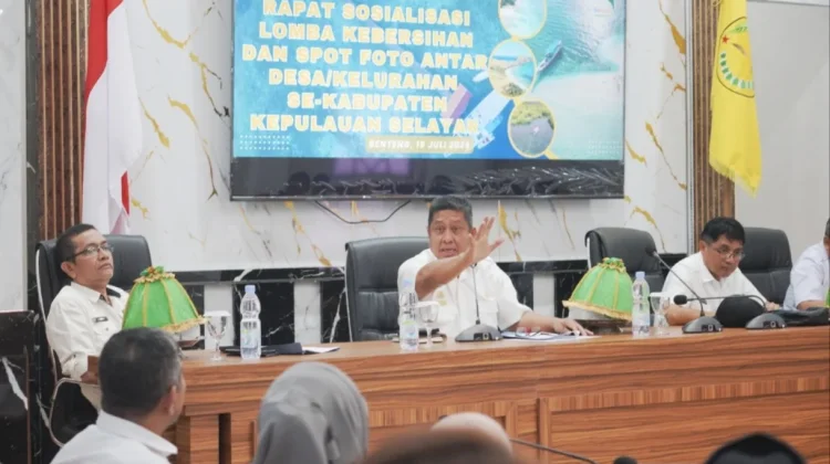 Sekda Selayar Pimpin Rakor Lomba Desa dan Spot Foto