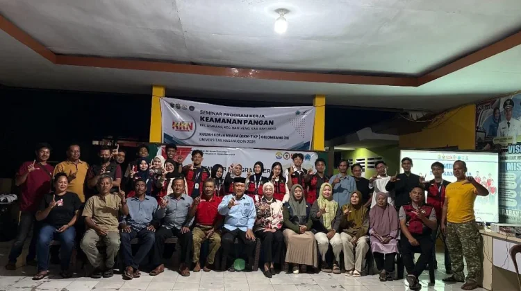 Mahasiswa KKN Unhas dan BPOM Edukasi Keamanan Pangan bagi UMKM di Bantaeng