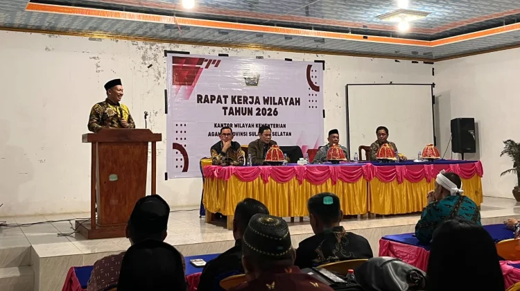 Rakerwil Kemenag Sulsel 2026 Satukan Langkah Wujudkan Kinerja Berdampak