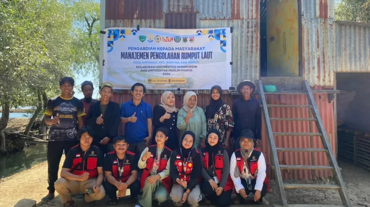 UNHAS dan UMMA Maros Kenalkan Teknologi Penjemuran Sango-Sango