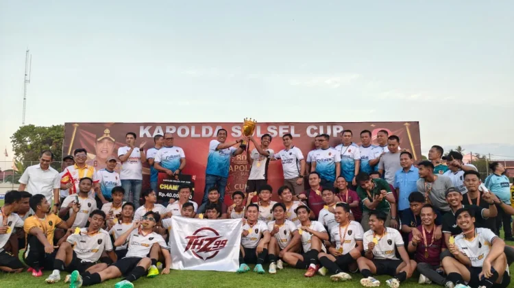 Plh. Kapolresta Gowa Hadiri Final Kapolda Sulsel Cup 2026
