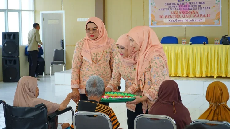 DWP Kemenkum Sulsel Hangatkan Kebersamaan Dengan Kelompok Rentan