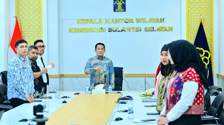 Kemenkum Sulsel Ikuti Sosialisasi PP Nomor 30 Tahun 2026, Optimalkan PNBP