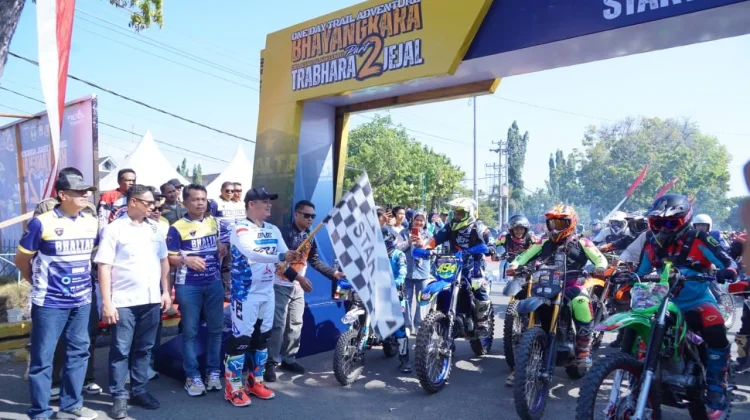 Ratusan Peserta Meriahkan One Day Trail Bhayangkara Jelajah Alam Luwu