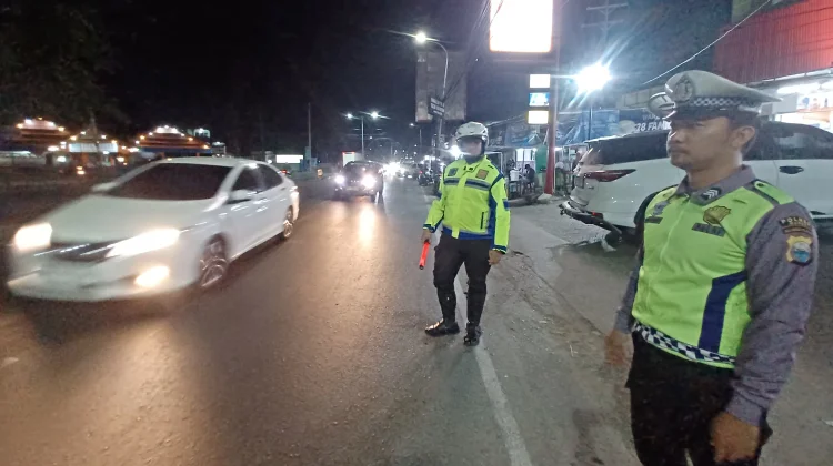 Final Sepak Bola Polres Maros Tingkatkan Patroli Malam dan Antisipasi Euforia