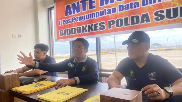 Tim DVI Polda Sulsel Bentuk Posko Ante Mortem di Pelabuhan Benteng