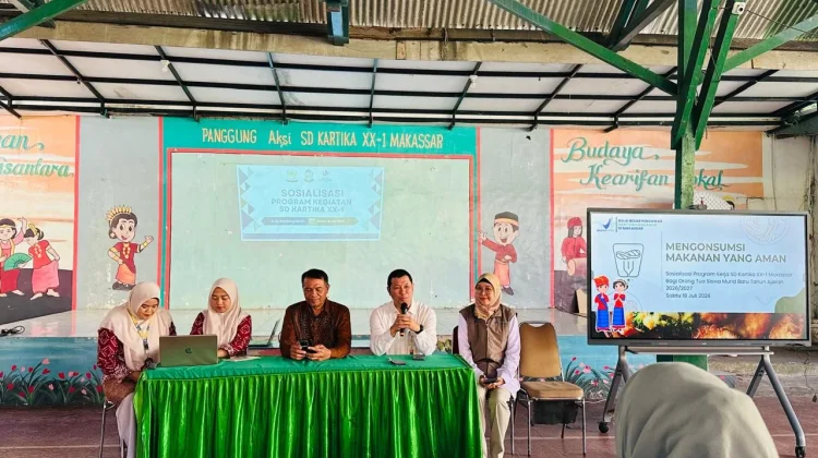 BBPOM Makassar Edukasi Keamanan Pangan kepada Orang Tua Murid SD Kartika XX-I