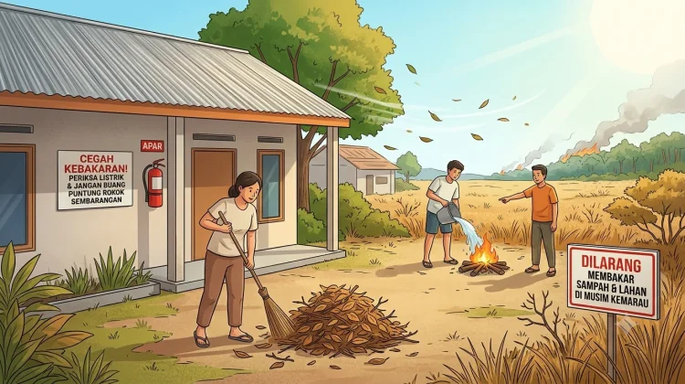Cegah Kebakaran Besar, Lakukan Mitigasi Dini di Lingkungan Rumah