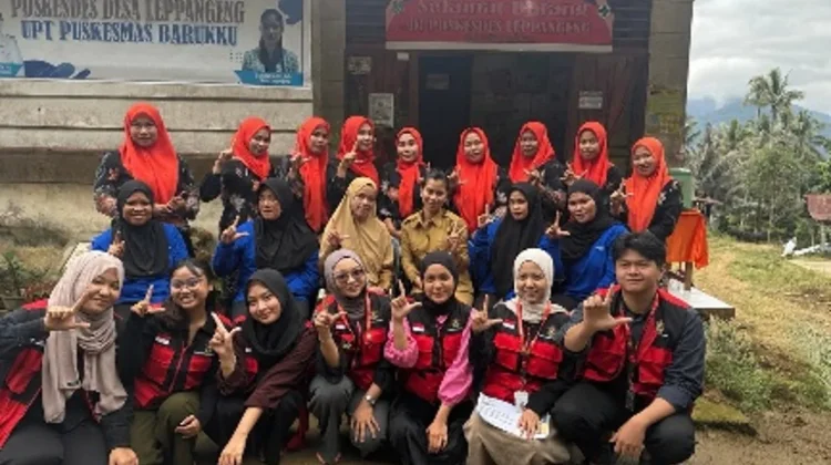 Mahasiswa KKN Profesi Kesehatan Angkatan 69 Unhas Perkuat Kapasitas Posyandu