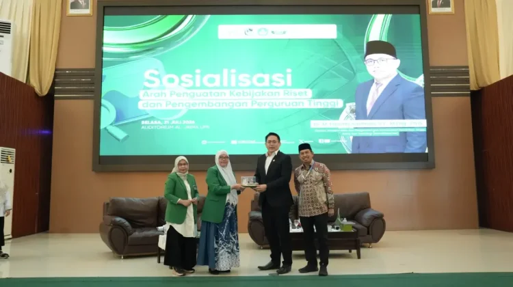 UMI Makassar Tuan Rumah Sosialisasi Penguatan Kebijakan Riset Kemdiktisaintek