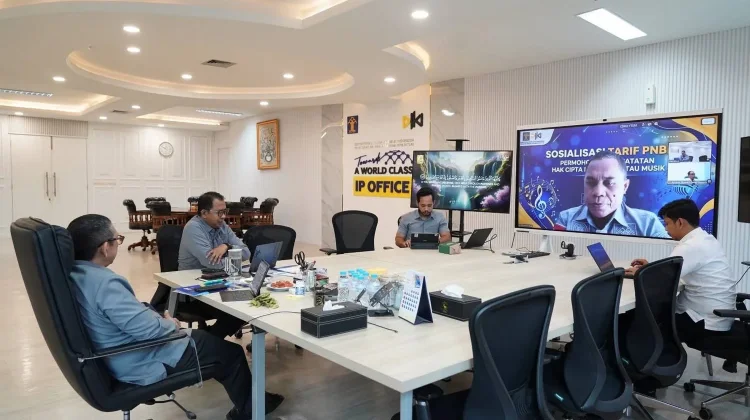 DJKI Pastikan Kantor Wilayah Implementasi Tarif 0 Rupiah Pencatatan Hak Cipta