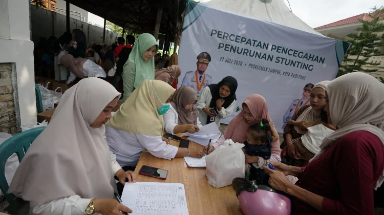 Wagub Sulsel Kunjungi Parepare, Perkuat Pencegahan Stunting Terpadu
