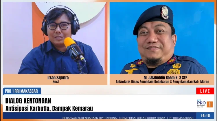 Ini Penyebab Kebakaran Lahan Menurut Damkar Maros