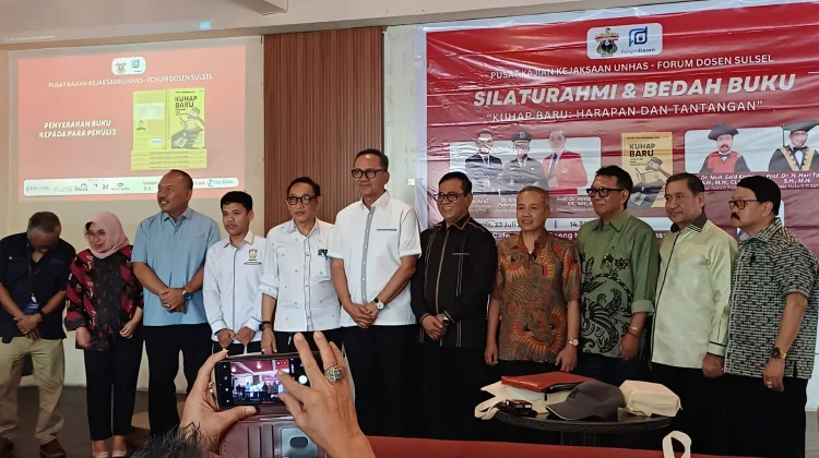 Guru Besar Unibos Berkontribusi dalam Bedah Buku KUHAP Baru