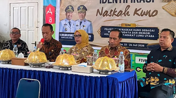 Cegah Kepunahan Sejarah, Dispersipda Luwu Utara Digitalisasi Naskah Kuno