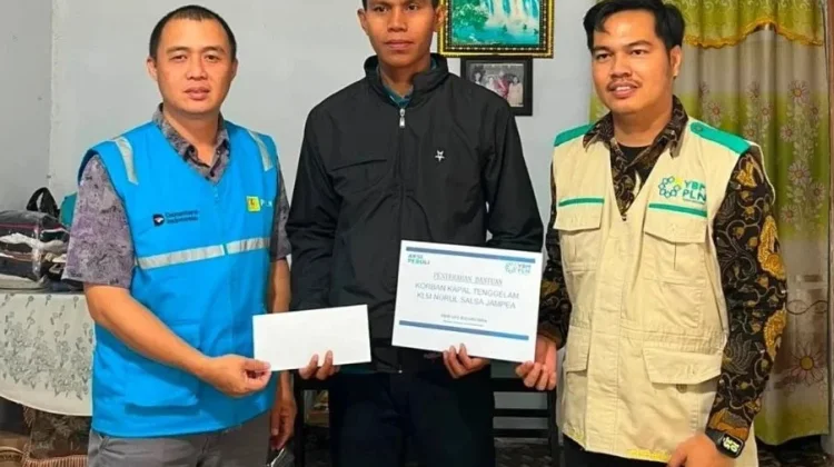PLN Beri Dukungan Rekan Korban KM Nurul Salsa