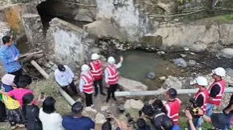 Gubernur Sulsel Mulai Rehabilitasi Irigasi Balombong Toraja Utara