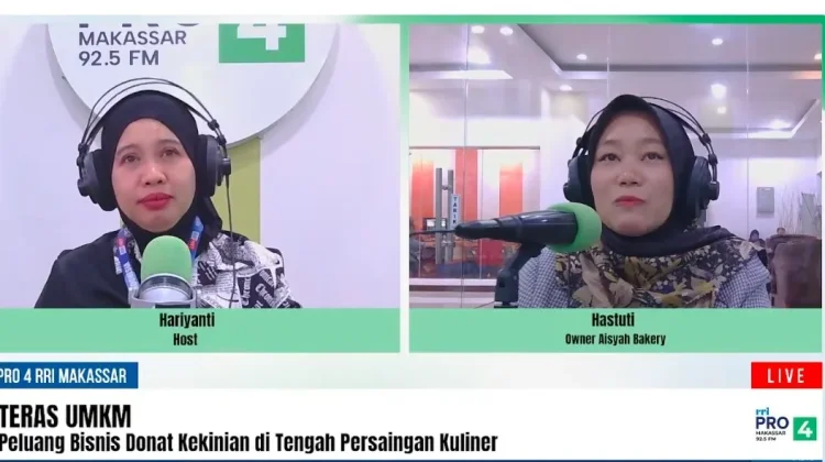 Aisyah Bakery Andalkan Inovasi Donat untuk Bertahan di Persaingan Kuliner