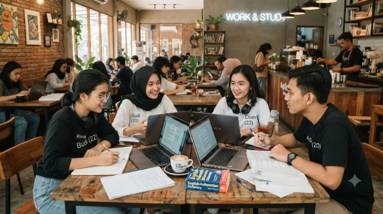 Mahasiswa Jadikan Kafe sebagai Ekosistem Belajar Modern