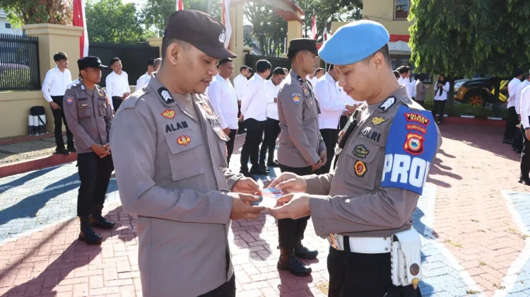 Jaga Integritas dan Disiplin, Sipropam Polres Maros Rutin Gelar Gaktibplin