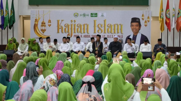 Jamaah Padati Auditorium KH Muhyiddin Zain UIM, Ikuti Kajian Islam UAS