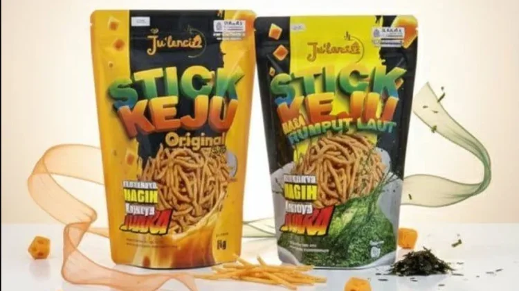 Berawal dari Camilan Keluarga, Ju’lencizz Stick Keju Kini Sukses Tembus Pasar