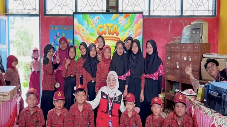 Mahasiswa KKN-PK Unhas Gelar Program CITA untuk Siswa SD di Sidrap