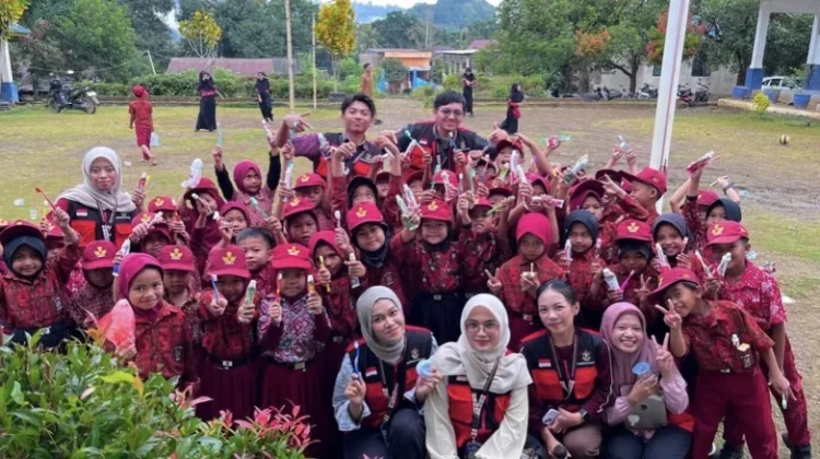 Tingkatkan Kesehatan Rongga Mulut Anak, Mahasiswa KKN-PK Unhas Gelar Program GERIG