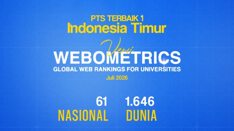 Unismuh Makassar Jadi PTS Terbaik di Indonesia Timur Versi Webometrics Juli 2026