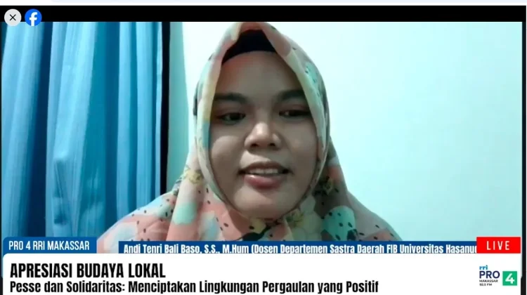Nilai Budaya Pesse Dorong Generasi Muda Bangun Pergaulan yang Positif