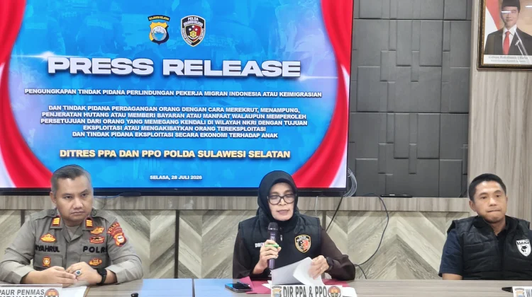 Polda Sulsel Gagalkan Penyelundupan Pekerja Migran Indonesia Ilegal