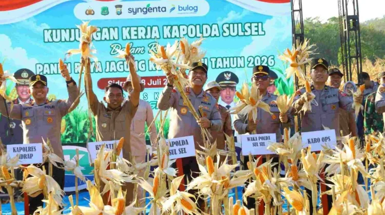 Kapolda Sulawesi Selatan Dukung Program Ketahanan Pangan Nasional