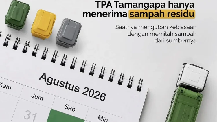DLH Makassar Pastikan TPA Tamangapa Mulai Agustus Hanya Terima Sampah Residu
