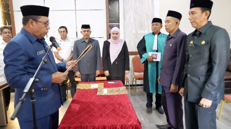 Dua Pejabat Disdukcapil Selayar Resmi Dilantik