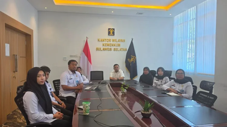 Tingkatkan Kinerja Pelayanan Publik, Kemenkum Sulsel Ikuti Kick Off PEKPPP 2026