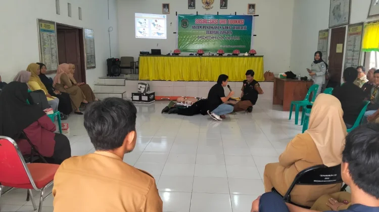 Dinkes Lutra Bekali Warga Rongkong Keterampilan Pertolongan Pertama