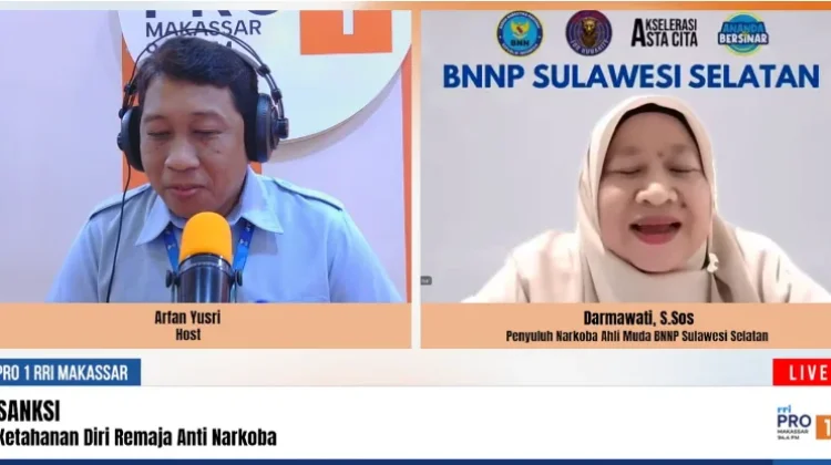 SANKSI, Ketahanan Diri Remaja Jadi Benteng Utama Cegah Penyalahgunaan Narkoba