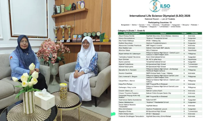 Seimbangkan Sains dan Tahfidz, Fathin Raih Tiket Final ILSO 2026