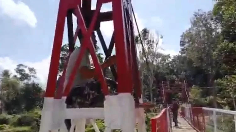 Kodam Hasanuddin Kebut Pembangunan Tiga Puluh Tujuh Jembatan Gantung