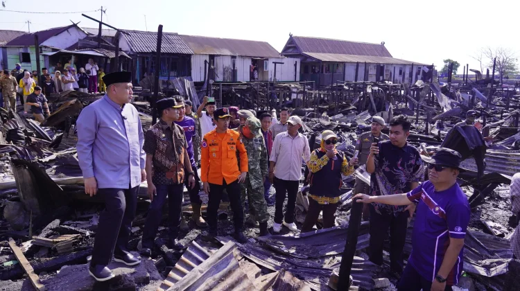 BPBD Makassar Salurkan Bantuan ke Korban Kebakaran di Kelurahan Tallo