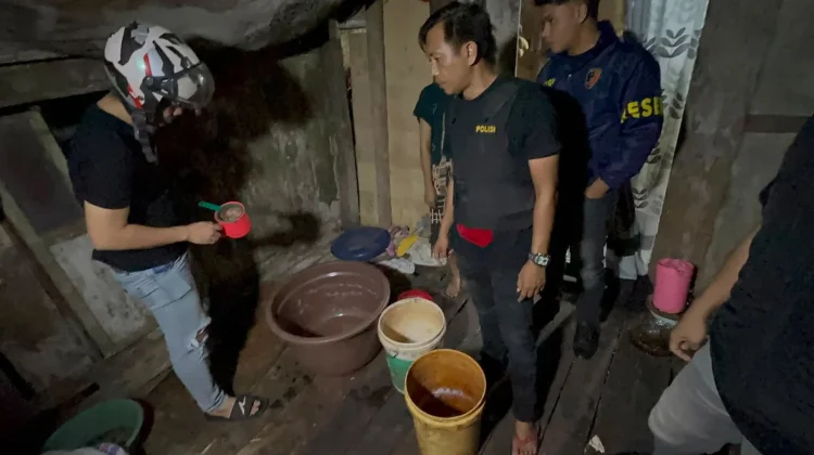 Tim URC Satreskrim Polres Kepulauan Selayar Kembali Amankan Penjual Miras