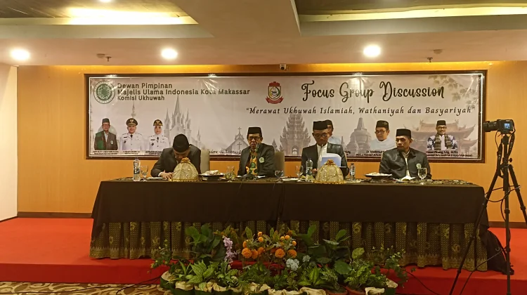 MUI Makassar Ajak Seluruh Umat Perkuat Ukhuwah demi Kerukunan Bangsa lewat FGD