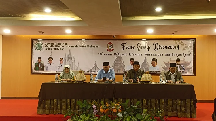 MUI Makassar Ajak Seluruh Umat Perkuat Ukhuwah demi Kerukunan Bangsa lewat FGD