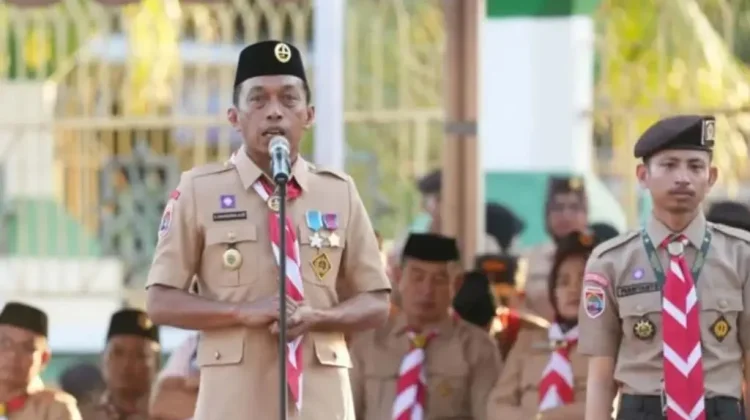 Bupati Sidrap Lepas Kontingen Jamnas Pramuka 2026 Resmi