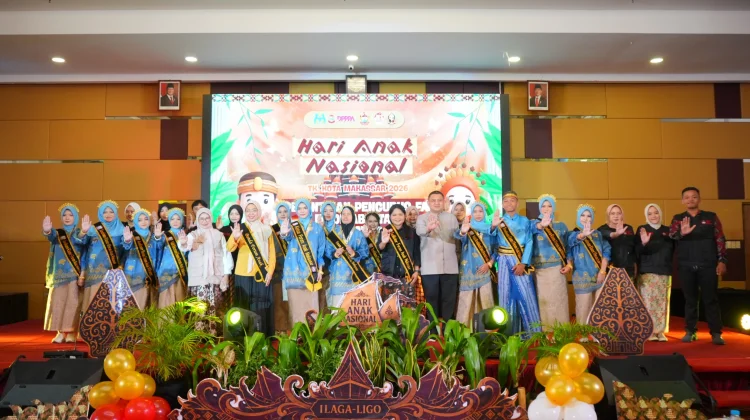 Bunda PAUD Kota Makassar Ajak Semua Pihak Jaga Masa Depan Anak