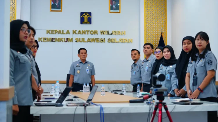 Kemenkum Ikuti Penyerahan LHP BPK RI, Tegaskan Komitmen Tata Kelola Keuangan