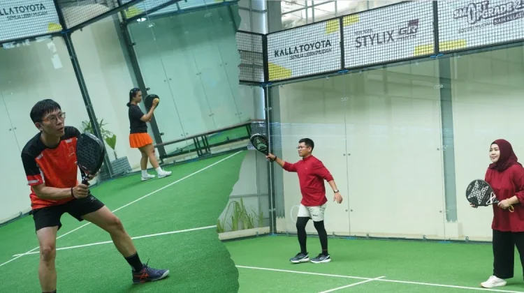 Kalla Toyota Gelar Stylix Padel Challenge Seru